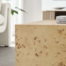 Load image into Gallery viewer, Cosmos 36" Square Burl Wood Coffee Table by Modway