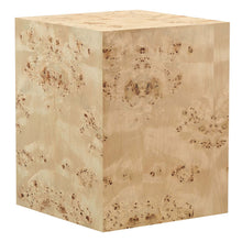 Load image into Gallery viewer, Cosmos 16" Square Burl Wood Side Table by Modway