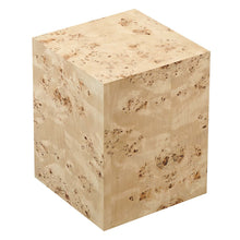 Load image into Gallery viewer, Cosmos 16" Square Burl Wood Side Table by Modway