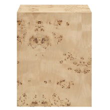 Load image into Gallery viewer, Cosmos 16" Square Burl Wood Side Table by Modway