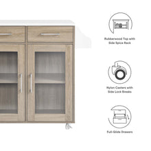 Load image into Gallery viewer, Cuisine Kitchen Cart by Modway