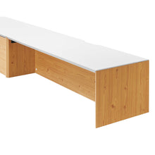 Load image into Gallery viewer, Kinetic 49" Wall-Mount Office Desk With Cabinet and Shelf by Modway