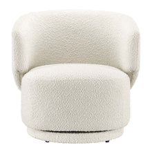 Load image into Gallery viewer, Celestia Boucle Fabric Swivel Chair by Modway