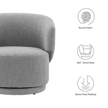 Load image into Gallery viewer, Celestia Boucle Fabric Swivel Chair by Modway