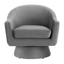 Load image into Gallery viewer, Astral Performance Velvet Fabric and Wood Swivel Chair by Modway