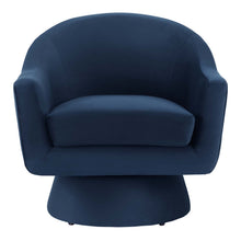 Load image into Gallery viewer, Astral Performance Velvet Fabric and Wood Swivel Chair by Modway