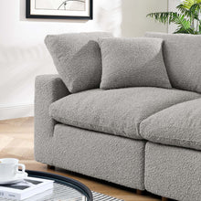 Load image into Gallery viewer, Commix Down Filled Overstuffed Boucle Fabric Loveseat by Modway