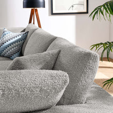 Load image into Gallery viewer, Commix Down Filled Overstuffed Boucle Fabric 3-Seater Sofa by Modway