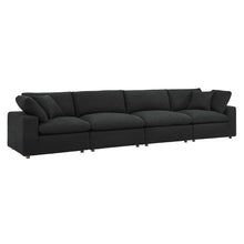Load image into Gallery viewer, Commix Down Filled Overstuffed Boucle Fabric 4-Seater Sofa by Modway