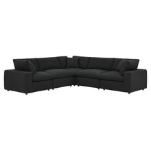 Load image into Gallery viewer, Commix 5-Piece Down Filled Overstuffed Boucle Sectional Sofa by Modway