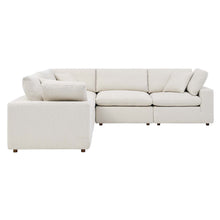 Load image into Gallery viewer, Commix 5-Piece Down Filled Overstuffed Boucle Sectional Sofa by Modway