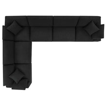 Load image into Gallery viewer, Commix 6-Piece Down Filled Overstuffed Boucle Fabric Sectional Sofa by Modway