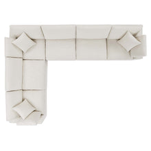 Load image into Gallery viewer, Commix 6-Piece Down Filled Overstuffed Boucle Fabric Sectional Sofa by Modway