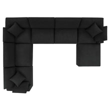 Load image into Gallery viewer, Commix 7-Piece Down Filled Overstuffed Boucle Sectional Sofa by Modway