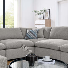 Load image into Gallery viewer, Commix 8-Piece Down Filled Overstuffed Boucle Fabric Sectional Sofa by Modway