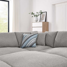 Load image into Gallery viewer, Commix 6-Piece Down Filled Overstuffed Boucle Fabric Sectional Sofa by Modway