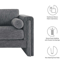 Load image into Gallery viewer, Visible Fabric Loveseat by Modway