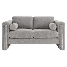 Load image into Gallery viewer, Visible Boucle Fabric Loveseat by Modway