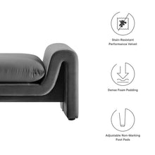 Load image into Gallery viewer, Waverly Performance Velvet Bench by Modway