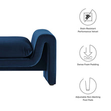 Load image into Gallery viewer, Waverly Performance Velvet Bench by Modway
