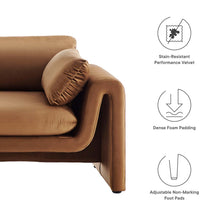 Load image into Gallery viewer, Waverly Performance Velvet Sofa by Modway