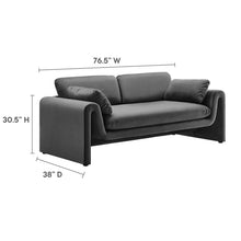 Load image into Gallery viewer, Waverly Performance Velvet Sofa by Modway