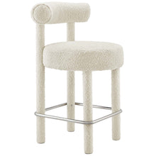 Load image into Gallery viewer, Toulouse Boucle Fabric Counter Stool by Modway