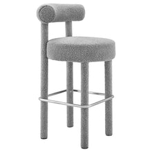 Load image into Gallery viewer, Toulouse Boucle Fabric Bar Stool by Modway
