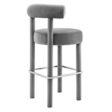 Load image into Gallery viewer, Toulouse Performance Velvet Bar Stool by Modway