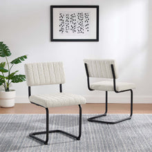 Load image into Gallery viewer, Parity Boucle Dining Side Chairs Set of 2 by Modway