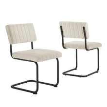 Load image into Gallery viewer, Parity Boucle Dining Side Chairs Set of 2 by Modway