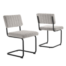 Load image into Gallery viewer, Parity Boucle Dining Side Chairs Set of 2 by Modway