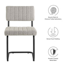 Load image into Gallery viewer, Parity Boucle Dining Side Chairs Set of 2 by Modway