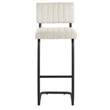 Load image into Gallery viewer, Parity Boucle Bar Stools Set of 2 by Modway