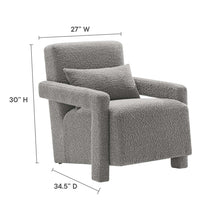 Load image into Gallery viewer, Mirage Boucle Upholstered Armchair by Modway