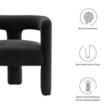 Load image into Gallery viewer, Kayla Boucle Upholstered Armchair by Modway