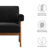 Load image into Gallery viewer, Lyra Boucle Fabric Armchair by Modway