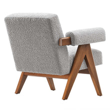 Load image into Gallery viewer, Lyra Boucle Fabric Armchair by Modway