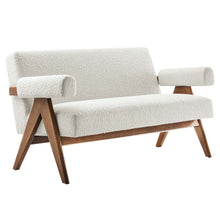 Load image into Gallery viewer, Lyra Boucle Fabric Loveseat by Modway