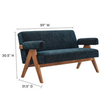 Load image into Gallery viewer, Lyra Fabric Loveseat by Modway