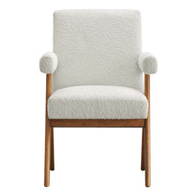 Load image into Gallery viewer, Lyra Boucle Fabric Dining Room Chair Set of 2 by Modway