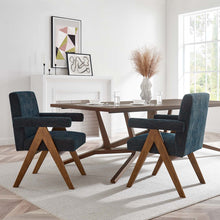 Load image into Gallery viewer, Lyra Fabric Dining Room Chair Set of 2 by Modway