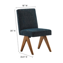 Load image into Gallery viewer, Lyra Fabric Dining Room Side Chair Set of 2 by Modway