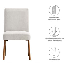 Load image into Gallery viewer, Lyra Fabric Dining Room Side Chair Set of 2 by Modway