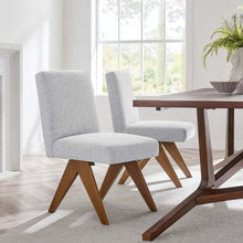 Load image into Gallery viewer, Lyra Fabric Dining Room Side Chair Set of 2 by Modway
