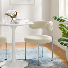 Load image into Gallery viewer, Albie Fabric Dining Chairs Set of 2 by Modway