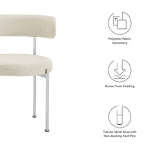 Load image into Gallery viewer, Albie Fabric Dining Chairs Set of 2 by Modway