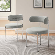Load image into Gallery viewer, Albie Fabric Dining Chairs Set of 2 by Modway