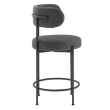 Load image into Gallery viewer, Albie Boucle Fabric Counter Stools Set of 2 by Modway