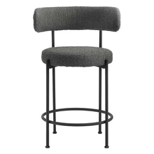 Load image into Gallery viewer, Albie Boucle Fabric Counter Stools Set of 2 by Modway
